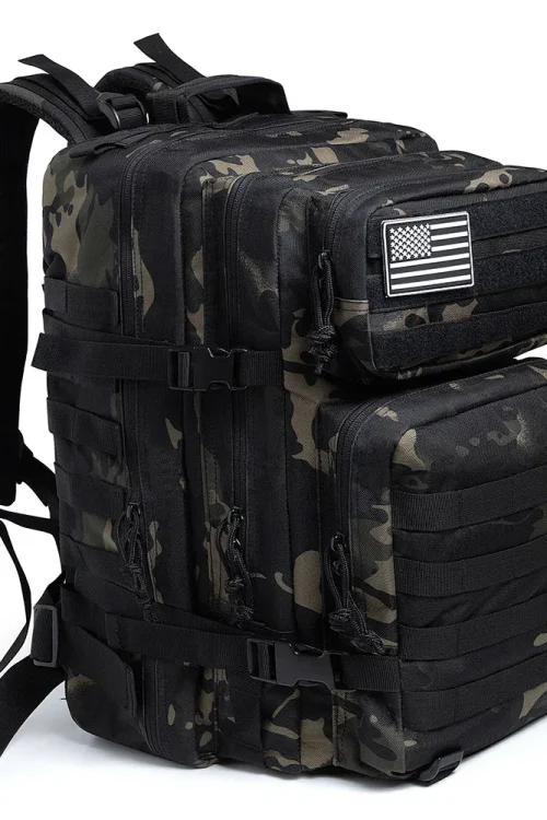 50L Camouflage Tactical Military Backpack Men Army Bags Assault Molle backpack Hunting Trekking Rucksack Waterproof Bug Out Bag