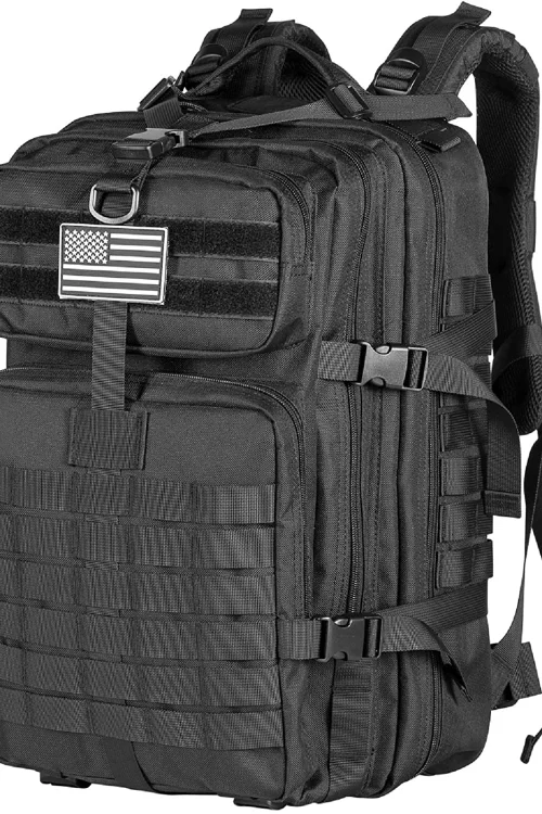 50L Man/Women Hiking Trekking Bag Military Tactical Backpack Army Waterproof Molle Bug Out Bag Outdoor Travel Camping Backpack